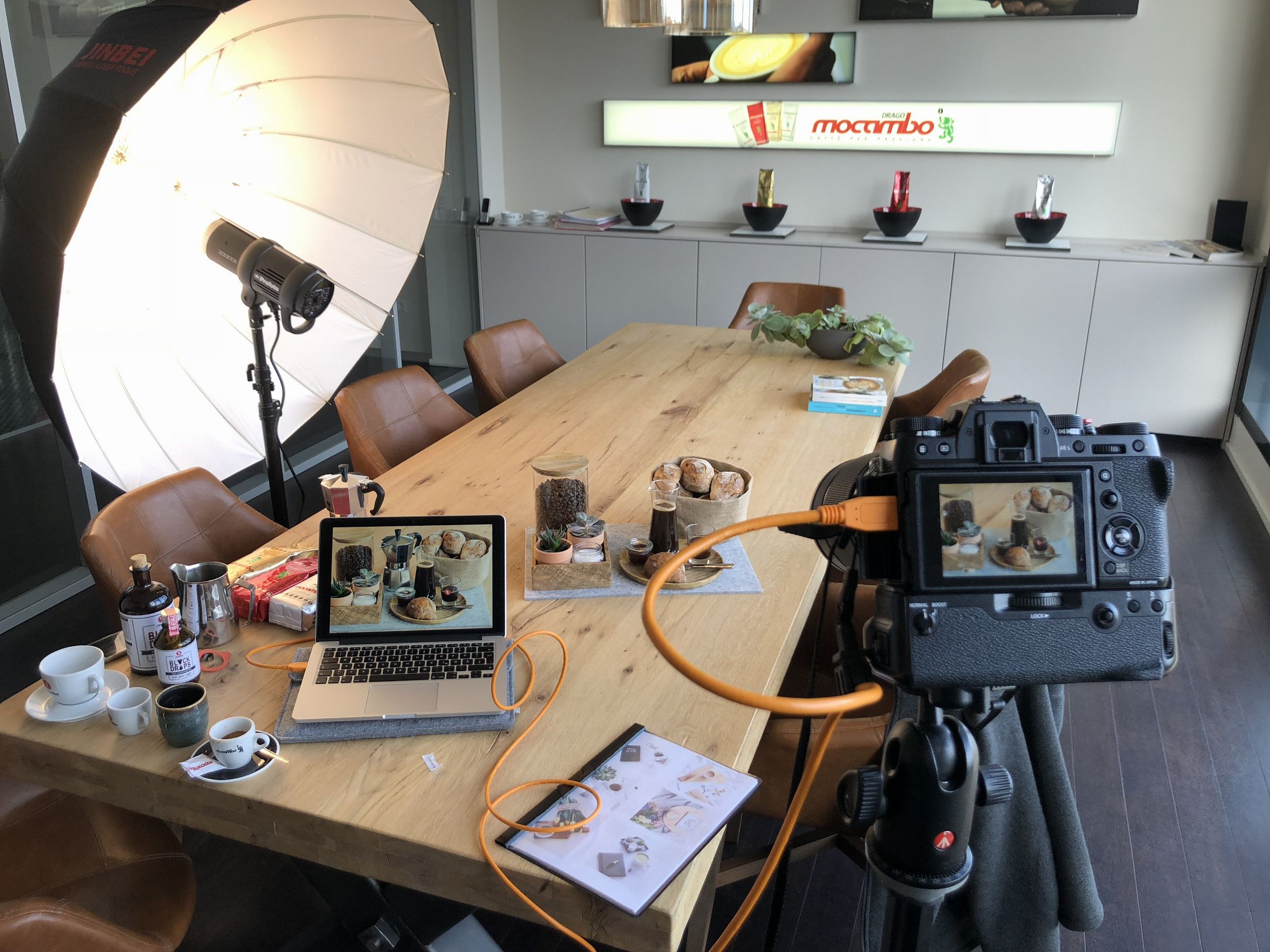 BTS: Produktfotos Kaffeerösterei Drago Mocambo